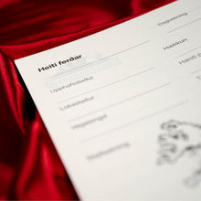 Hlaða mynd inn í gallerískoðara, Gjafapakki - Fjalladagbókin og fallegt íslandskort