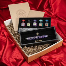 Hlaða mynd inn í gallerískoðara, Gjafapakki - Blekpenni, blek og bækur