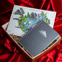 Hlaða mynd inn í gallerískoðara, Gjafapakki - Fjalladagbókin og fallegt íslandskort