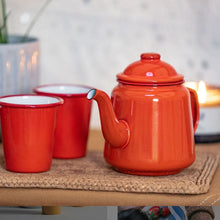 Hlaða mynd inn í gallerískoðara, Emalerað Falcon glas