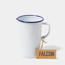 Hlaða mynd inn í gallerískoðara, Emaleruð Falcon kanna með mælistiku, 1,1 líter