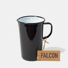 Hlaða mynd inn í gallerískoðara, Emaleruð Falcon kanna með mælistiku, 1,1 líter