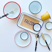 Hlaða mynd inn í gallerískoðara, Emaleruð Falcon smáskál