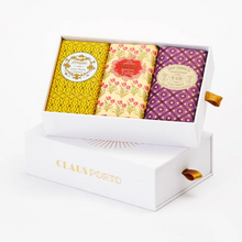 Hlaða mynd inn í gallerískoðara, Claus Porto sápur, 3x150gr - Gjafasett
