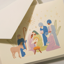 Hlaða mynd inn í gallerískoðara, Crane Jólakort. - Stjörnubjört jólanótt