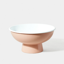 Hlaða mynd inn í gallerískoðara, Emaleruð Falcon Skál á fæti