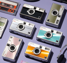 Hlaða mynd inn í gallerískoðara, KODAK Ektar H35N filmuvél. Svört