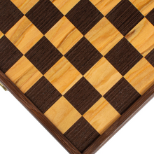 Hlaða mynd inn í gallerískoðara, Manopoulos Taflborð og Taflmenn (27mm reitir)