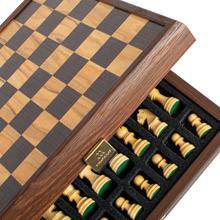 Hlaða mynd inn í gallerískoðara, Manopoulos Taflborð og Taflmenn (27mm reitir)