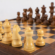 Hlaða mynd inn í gallerískoðara, Manopoulos Taflborð og Taflmenn (27mm reitir)