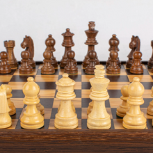 Hlaða mynd inn í gallerískoðara, Manopoulos Taflborð og Taflmenn (27mm reitir)