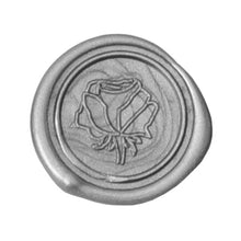 Hlaða mynd inn í gallerískoðara, Herbin stimpill fyrir vax innsigli. - Rós