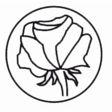 Hlaða mynd inn í gallerískoðara, Herbin stimpill fyrir vax innsigli. - Rós