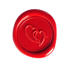 Hlaða mynd inn í gallerískoðara, Herbin innsigli, stimpill og vax. - Hjörtu.