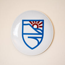 Hlaða mynd inn í gallerískoðara, Diskur með skjaldarmerki Flateyrar