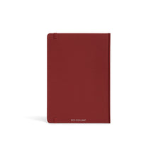 Hlaða mynd inn í gallerískoðara, Karst A5 stílabók úr steinapappír. - Harðspjalda með punktum, Rauð.