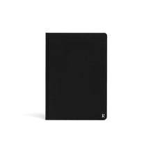 Hlaða mynd inn í gallerískoðara, Karst A5 stílabók úr steinapappír. - Harðspjalda með punktum, Svört.