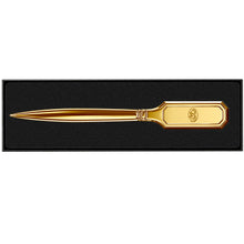 Hlaða mynd inn í gallerískoðara, El Casco M650 bréfahnífur. 23 kt. Gull