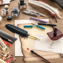 Hlaða mynd inn í gallerískoðara, Herbin Glerpenni ásamt bleki.