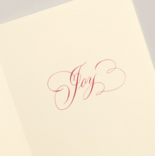 Hlaða mynd inn í gallerískoðara, Crane Jólakort. - Gyllt Snjókorn.