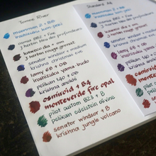 Hlaða mynd inn í gallerískoðara, 3x Klassísk Galen Leather stílabók með 52 gsm Tomoe River pappír