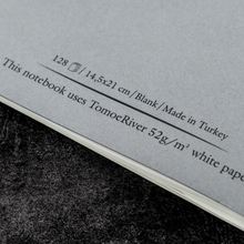 Hlaða mynd inn í gallerískoðara, 3x A5 Galen Leather stílabók með 52 gsm Tomoe River pappír