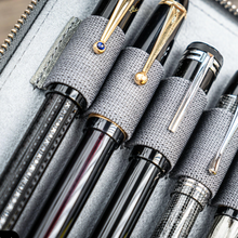 Hlaða mynd inn í gallerískoðara, Galen Leather pennaveski fyrir fimm penna.