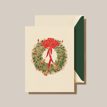 Hlaða mynd inn í gallerískoðara, Crane Jólakort. - Jólakrans