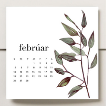 Hlaða mynd inn í gallerískoðara, Dagatal fyrir árið 2023. - Gjafaaskja með standi.