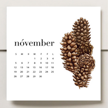 Hlaða mynd inn í gallerískoðara, Dagatal fyrir árið 2023. - Gjafaaskja með standi.