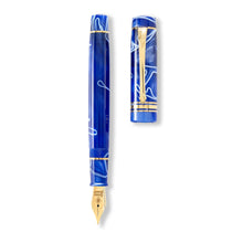 Hlaða mynd inn í gallerískoðara, Conway Stewart Belliver Blár Blekpenni.