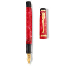 Hlaða mynd inn í gallerískoðara, Conway Stewart Duro Crimson Blush Rauður Blekpenni.