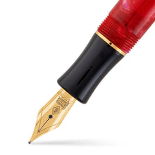 Hlaða mynd inn í gallerískoðara, Conway Stewart Duro Crimson Blush Rauður Blekpenni.