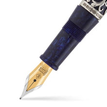 Hlaða mynd inn í gallerískoðara, Henry Simpole Chatsworth Blue Stardust Blekpenni.