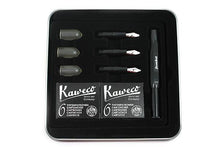 Hlaða mynd inn í gallerískoðara, Kaweco Svart Skrautskriftarsett