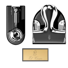 Hlaða mynd inn í gallerískoðara, El Casco Gjafasett. Króm & Svart