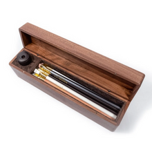 Hlaða mynd inn í gallerískoðara, Blackwing blýantasett í Valhnetu viðarbox

