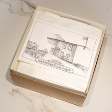 Hlaða mynd inn í gallerískoðara, Gjafapakki - Glerpenni, blek og blekþerra og pappír.
