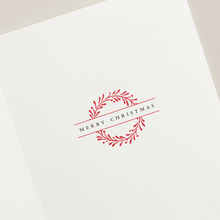 Hlaða mynd inn í gallerískoðara, Crane Jólakort. - Jólastafur.
